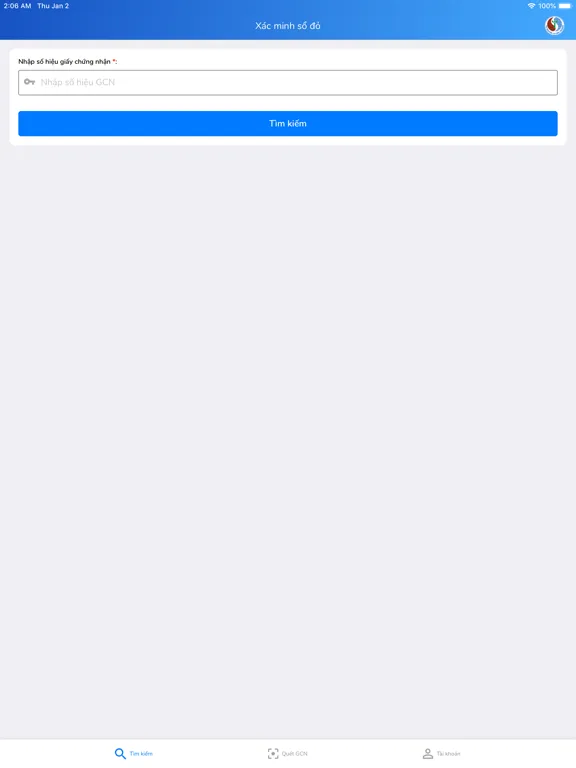 Xác minh GCNQSDĐ - VNPT REV iPad  Ekran Görüntüleri