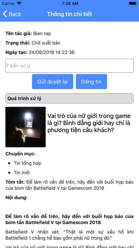 Captures d'écran de VNPT Portal