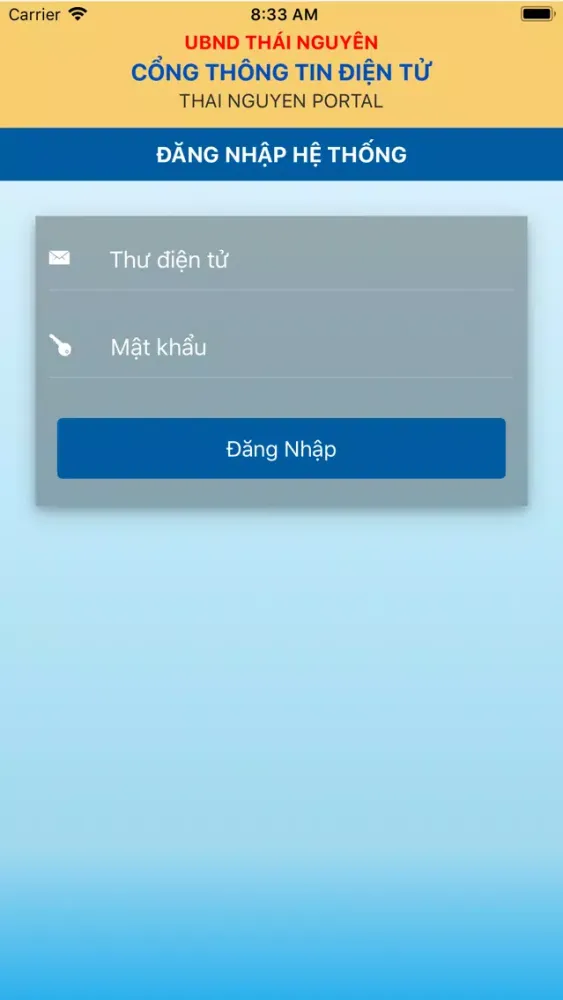 Captures d'écran de VNPT Portal
