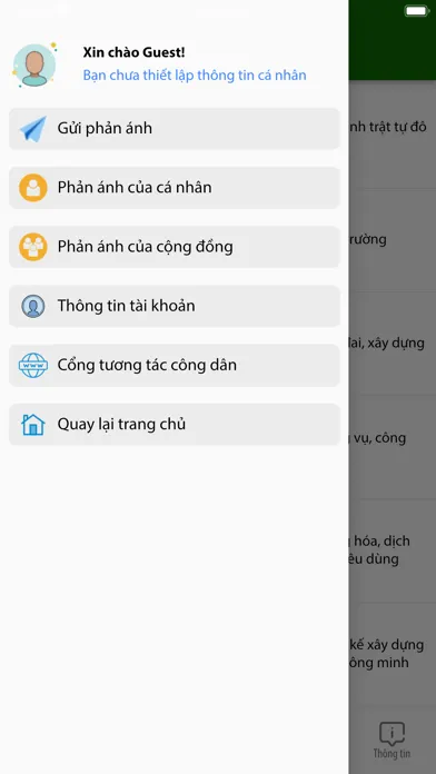 Captures d'écran de Thông tin huyện Eahleo