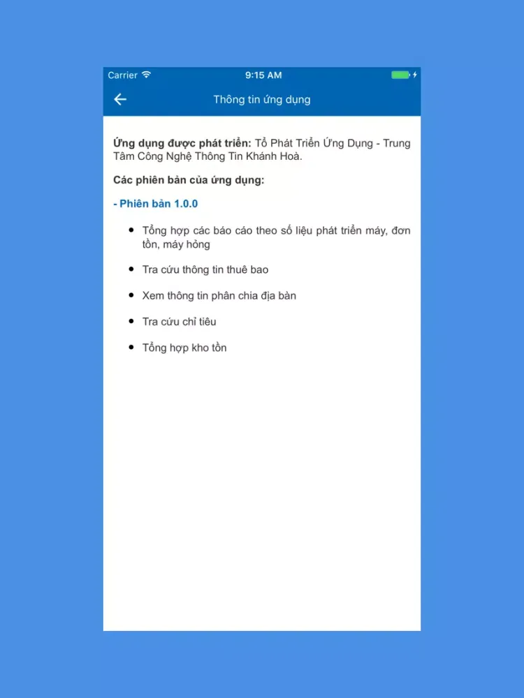 Báo Cáo Nhanh CSS Report iPad 应用截图