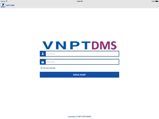 VNPT DMS iPad  Ekran Görüntüleri
