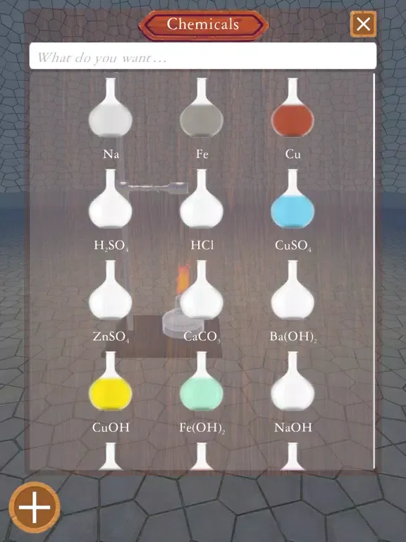 ภาพหน้าจอของ Chemistry Experiments iPad 