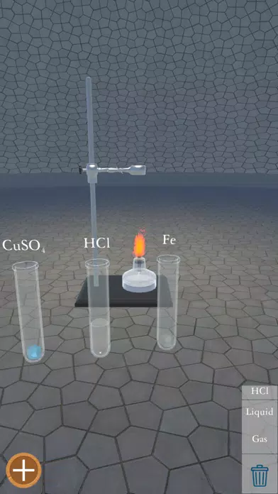 Screenshot di Chemistry Experiments