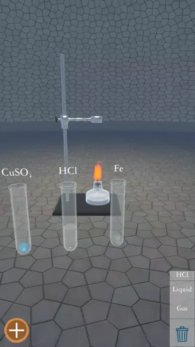 ภาพหน้าจอของ Chemistry Experiments