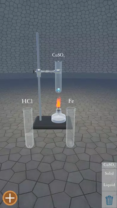 Screenshot di Chemistry Experiments