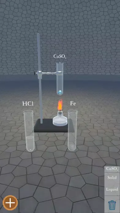 ภาพหน้าจอของ Chemistry Experiments