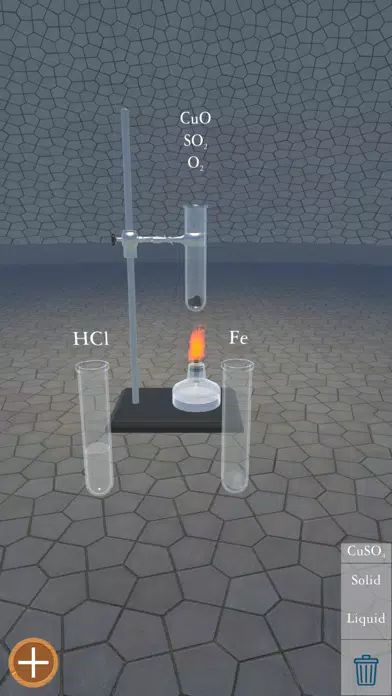 Screenshot di Chemistry Experiments
