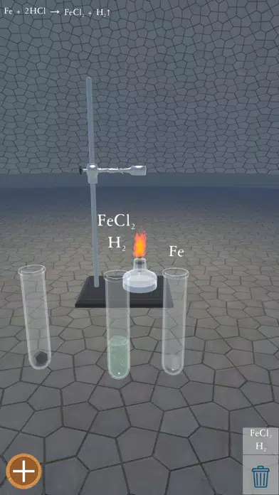 Screenshot di Chemistry Experiments
