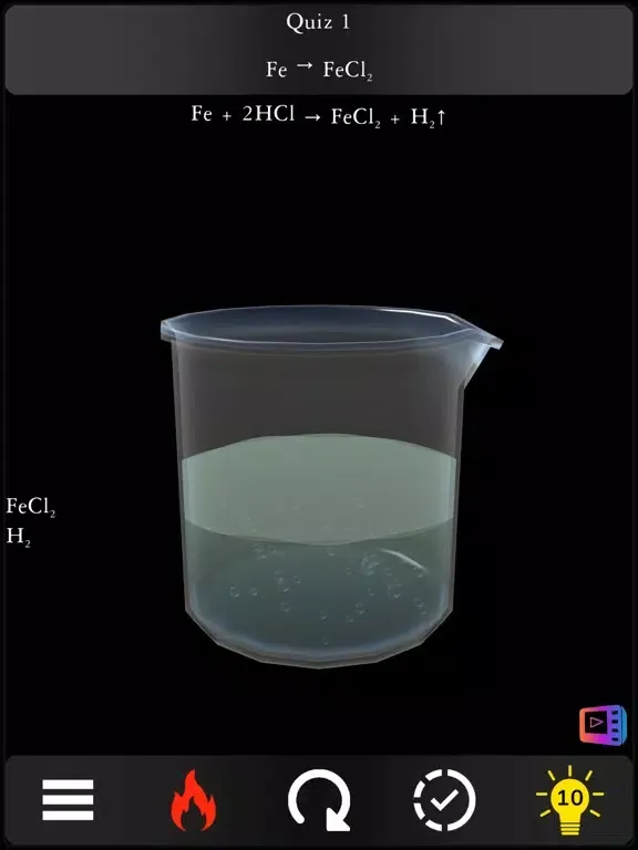 Capturas de tela do Chemistry Lab - Quiz iPad 