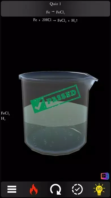 Capturas de tela do Chemistry Lab - Quiz