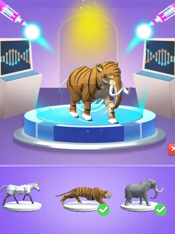 Screenshot di Rush To Escape-Hybrid Animals iPad 