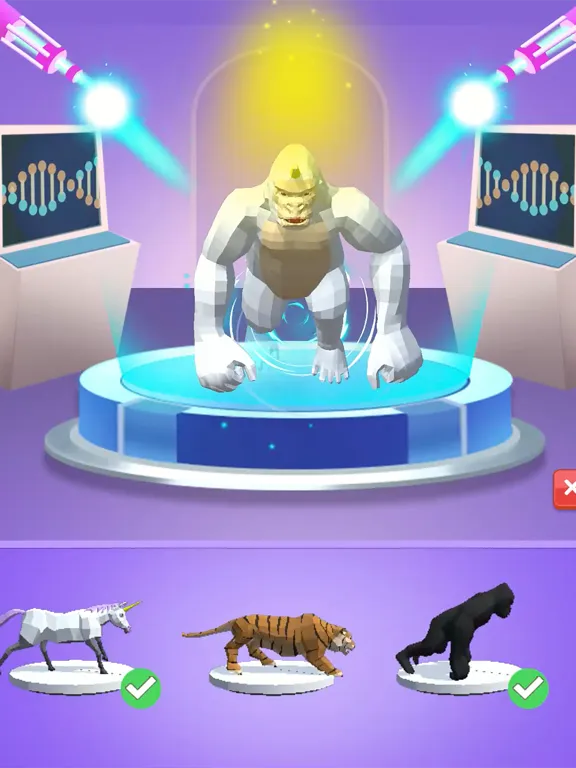 Screenshot di Rush To Escape-Hybrid Animals iPad 