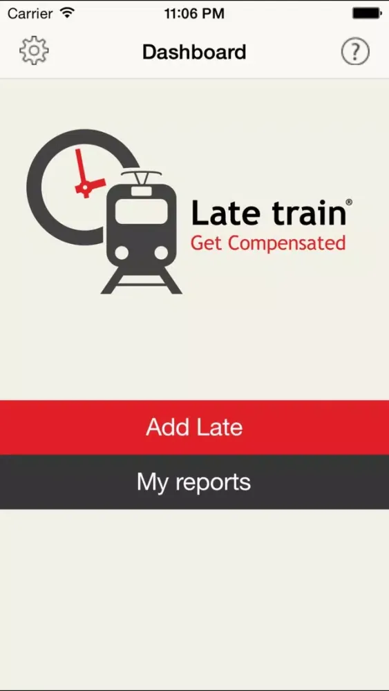 Ảnh chụp màn hình của Late train