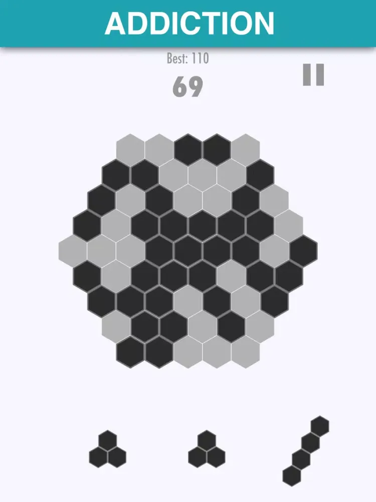 ภาพหน้าจอของ Hexic Crush! - Best Free Puzzle iPad 