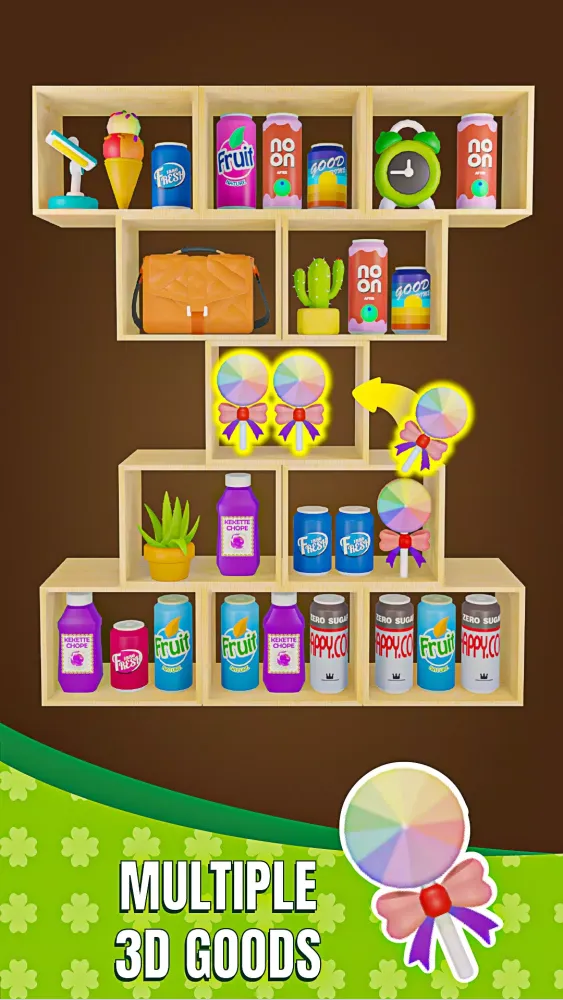 Triple Goods Merge: Sorting 3D Screenshots