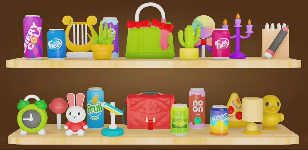 Triple Goods Merge: Sorting 3D Screenshots