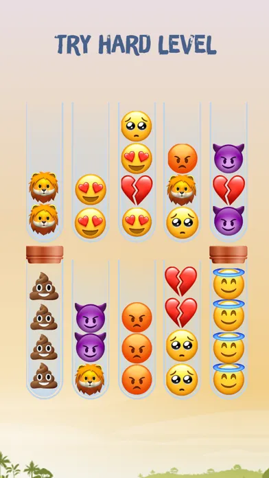 تصاویر Emoji Sort Master