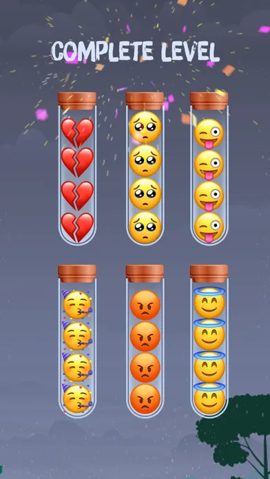تصاویر Emoji Sort Master