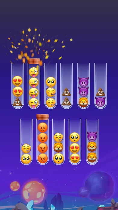 تصاویر Emoji Sort Master