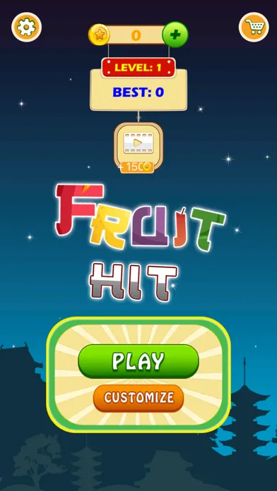 Capturas de tela do Fruit Splash : Fruit Hit