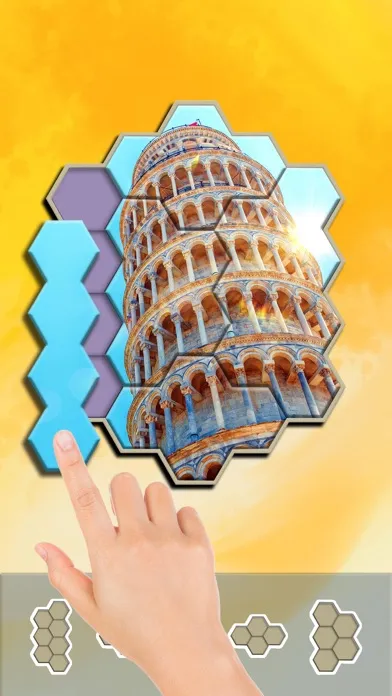 Jigsaw Hexa Block سکرین شاٹس