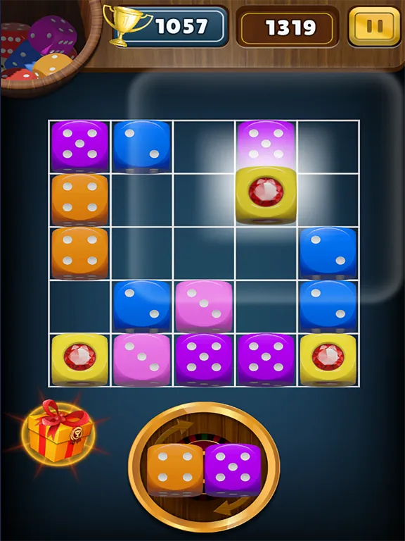 Zrzuty ekranu Dom Dice Merge iPad 