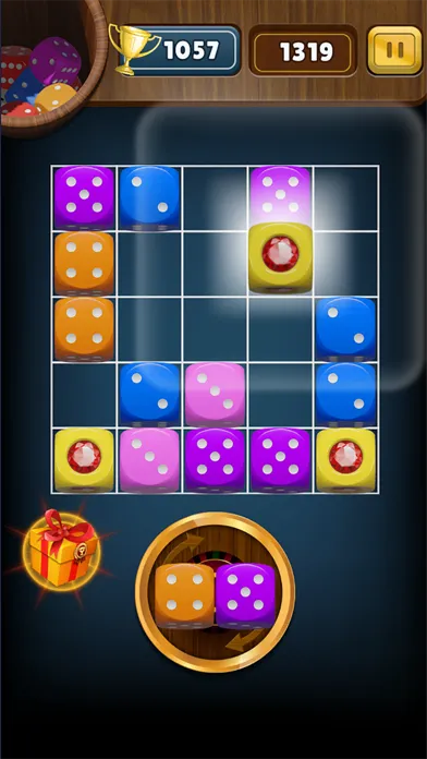 Zrzuty ekranu Dom Dice Merge