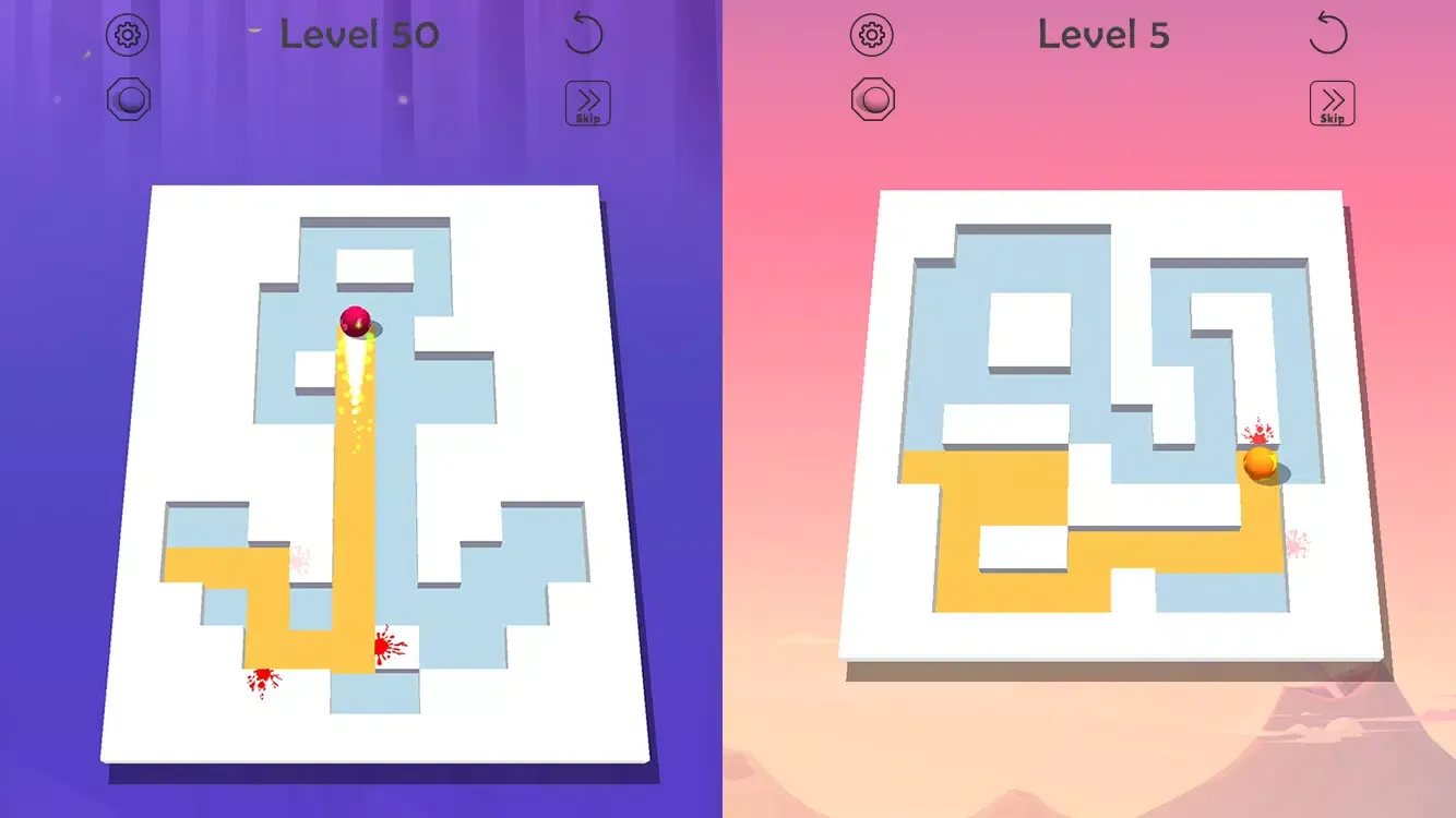 Roller Paint Ball Screenshots