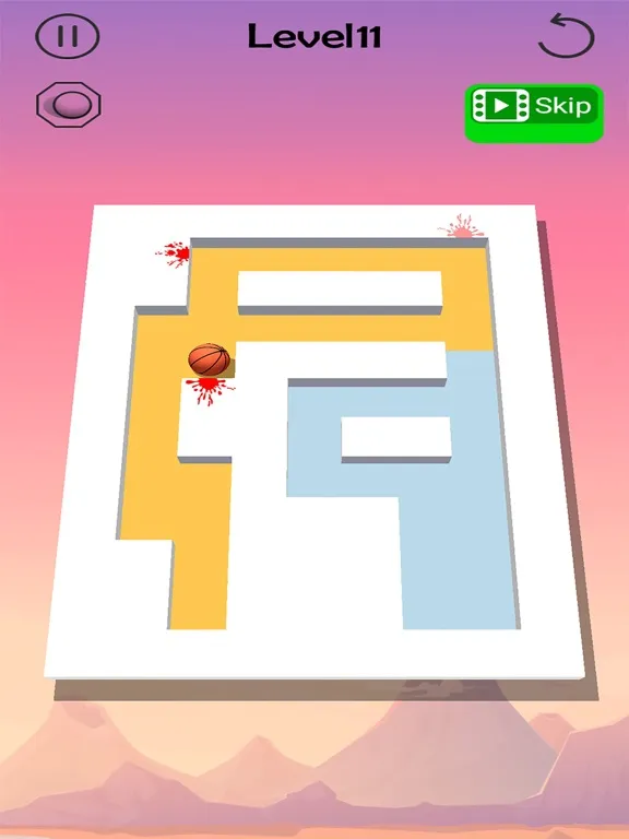 Zrzuty ekranu Roller Paint Ball iPad 