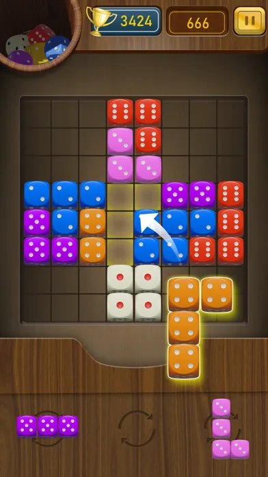 Woody Dice Block Screenshots