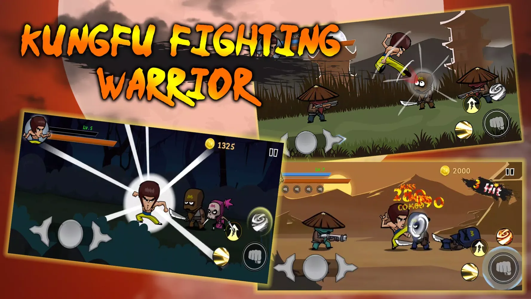 KungFu Fighting Warrior Screenshots