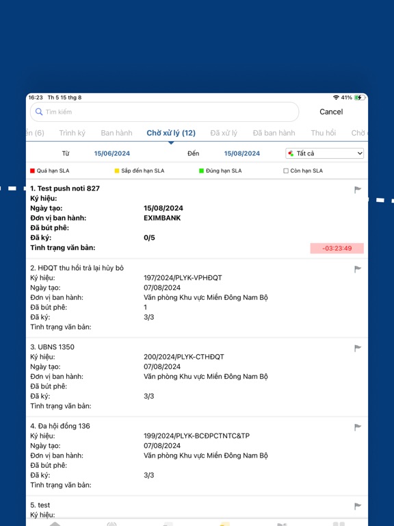 Zrzuty ekranu Digital Eoffice iPad 