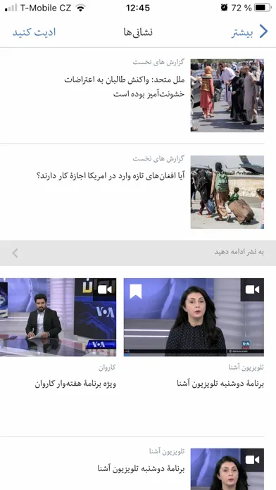 Tangkapan layar VOA Afghanistan