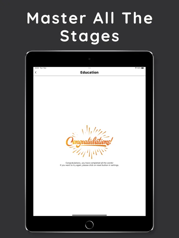 ภาพหน้าจอของ IELTS Vocabulary - Flashcards iPad 