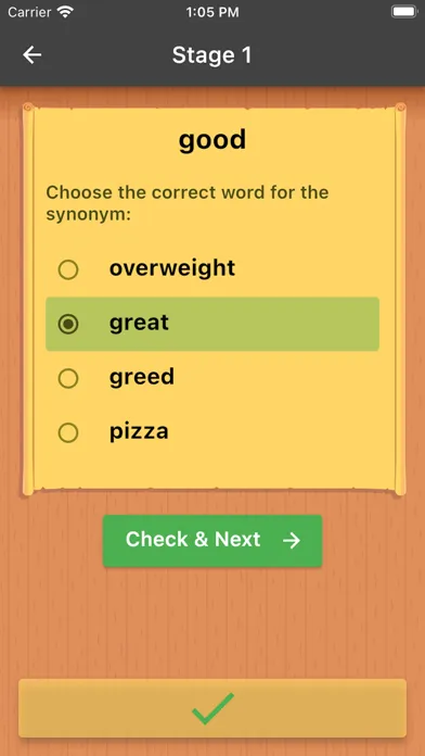 Screenshot di Word List Victor