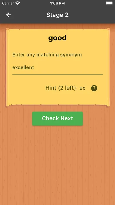 Screenshot di Word List Victor