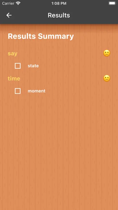 Screenshot di Word List Victor