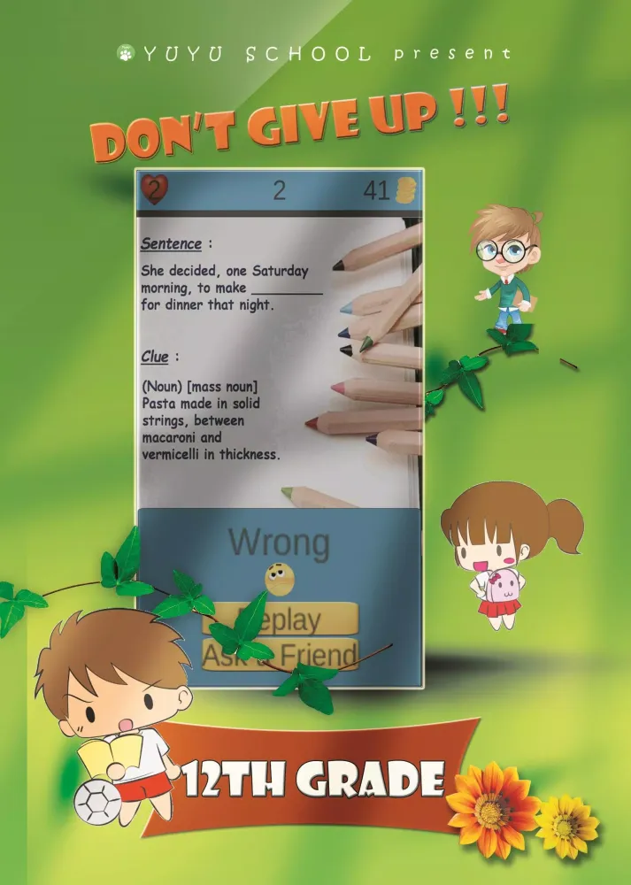 Screenshot di Vocabulary Game for 12th Grade