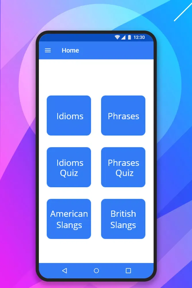 English Idioms & Phrases Screenshots