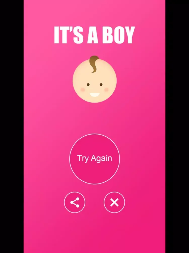 Captures d'écran de Baby Predictor Prank - Guess your future baby iPad 