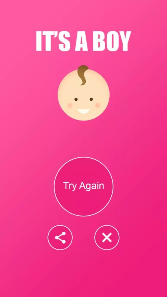 Captures d'écran de Baby Predictor Prank - Guess your future baby