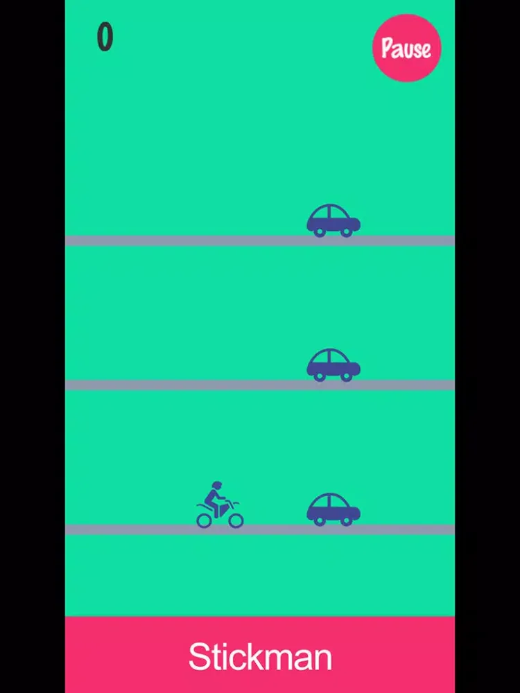 Zrzuty ekranu Stickman Rush: Stick Jumping Game iPad 