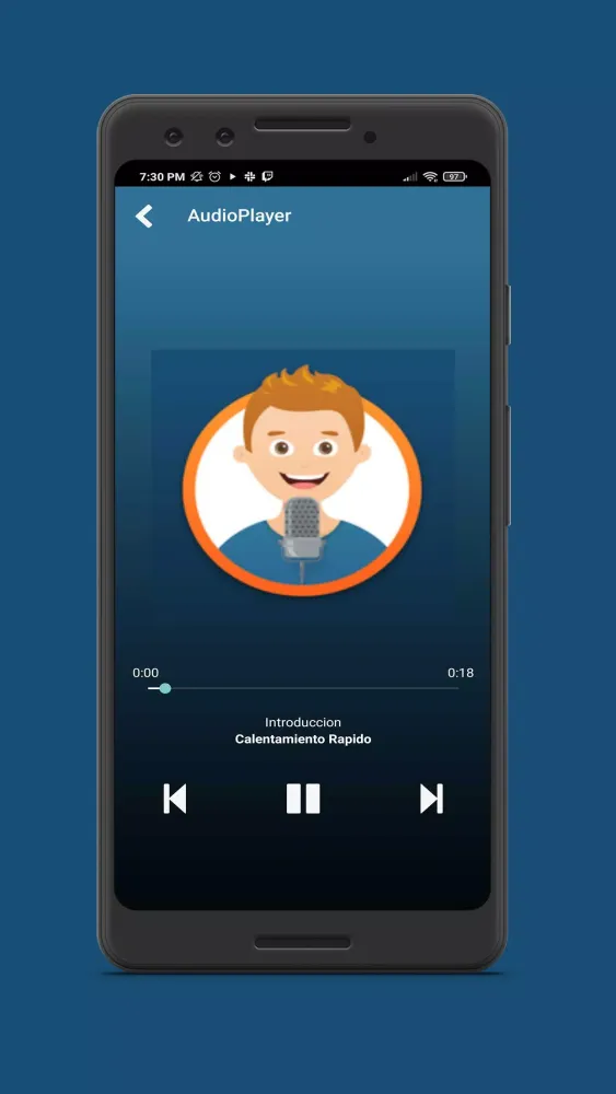 Entrenador Vocal, Vocal drills স্ক্রিনশট