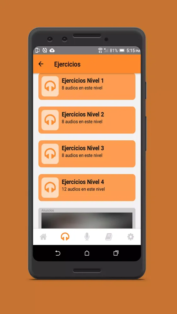 Entrenador Vocal, Vocal drills স্ক্রিনশট