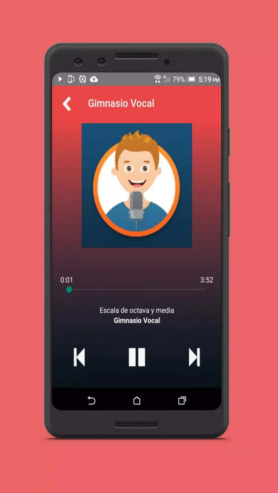 Entrenador Vocal, Vocal drills স্ক্রিনশট