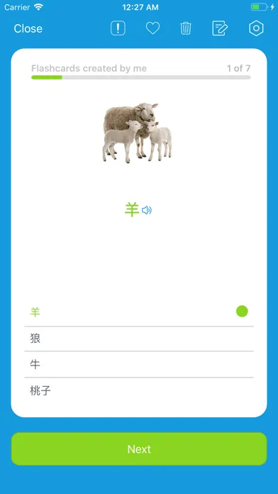 Ảnh chụp màn hình của Learn Chinese: VocApp Language