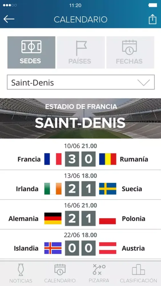 El Correo para Euro2016 スクリーンショット