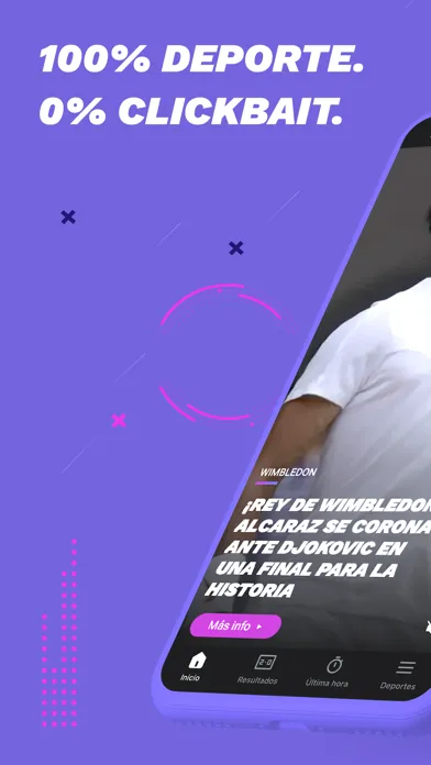 Tangkapan layar Relevo: todo el deporte
