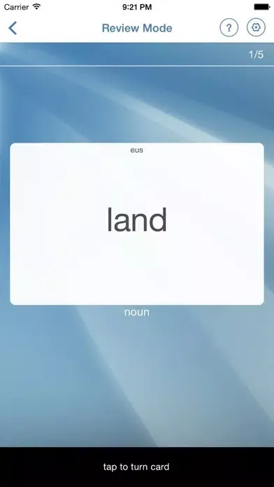 Tangkapan skrin Learn Tagalog Flashcards